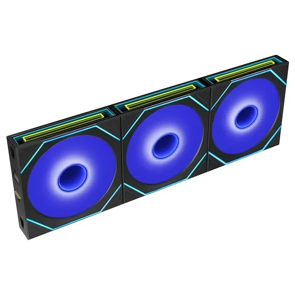Lian Li UNI Fan SL Infinity FLEX 120mm Wireless Normal Blade ARGB Fan 3 Pack - Black