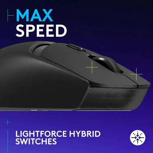Logitech G309 Lightspeed Wireless Gaming Mouse black