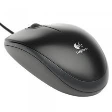 Logitech Optical USB Mouse B100 (910-001439) Black 3 Buttons 1 x Wheel USB Wired Optical 800 dpi Mou