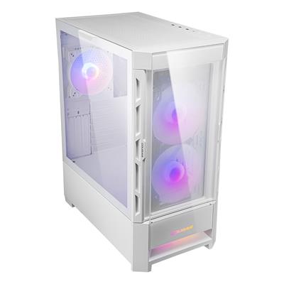 COUGAR Duoface RGB / Mid tower / 2 type front panels)- White