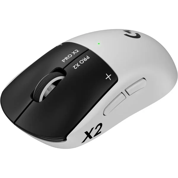 Logitech G PRO X2 Superstrike Rapid Trigger Wireless Gaming Mouse -  Black/White
