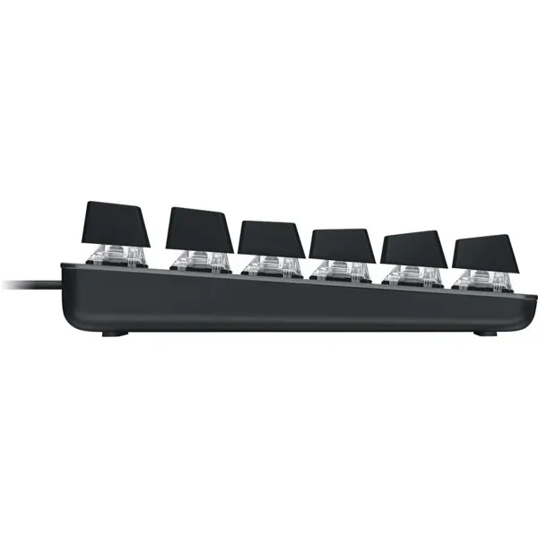 Logitech K835 TKL Mechanical Aluminum Keyboard, Graphite, Textured Gray, TTC Blue MX Mechanical Switches