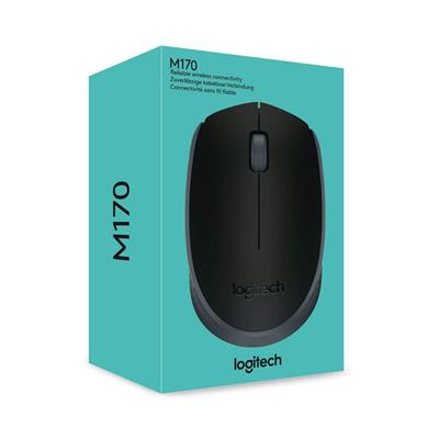 Logitech M170 Wireless Mouse - Black