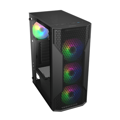 COUGAR MX110 RGB Compact ATX case - Black