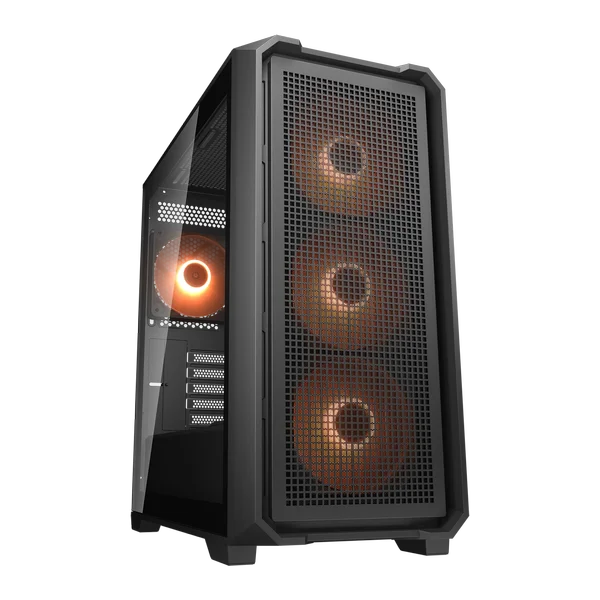 Cougar MX600 Mini V2 Pro Maximum Cool Minimum Size Gaming Case - Black