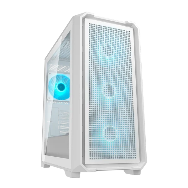 Cougar MX600 Mini V2 Pro Maximum Cool Minimum Size Gaming Case - White