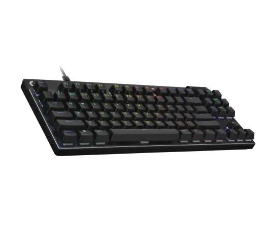 Logitech G PRO X TKL RAPID Wired Gaming Keyboard- Analog Switches - Black 