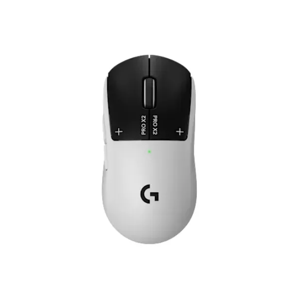 Logitech G PRO X2 Superstrike Rapid Trigger Wireless Gaming Mouse -  Black/White