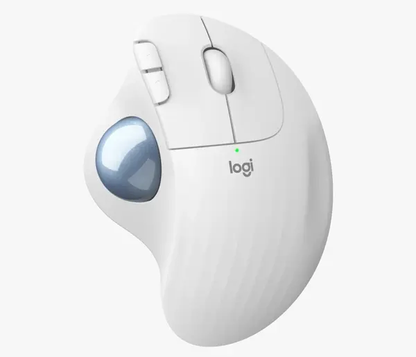 Logitech Ergo M575 Wireless Trackball Mouse White