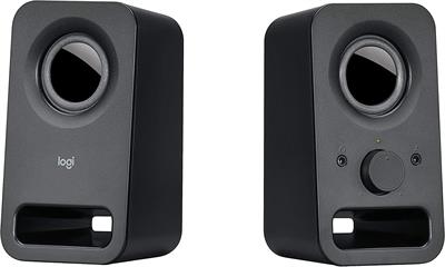 Logitech Z150 Multimedia Speakers with Stereo Sound for Multiple Devices - Black