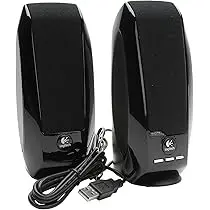 S150 USB Stereo Speakers - Black