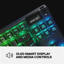 Apex 7 Compact Mechanical Gaming Keyboard Red Switch Linear and Quiet - US English
