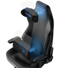 DXRacer Tank Series Heavy-Duty Gaming Chair For Big And Tall Gamers- Black/Grey
