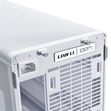 Lian LI A3-mATX M-ATX Tempered side glass Gaming Case  White [Wood Edition]