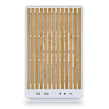 Lian LI A3-mATX M-ATX Tempered side glass Gaming Case  White [Wood Edition]