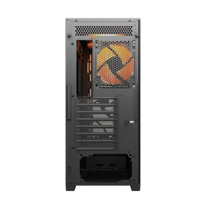 Cougar MX600 Air Pro Mid-Tower ATX Gaming PC Case, 6x ARGB Fans White
