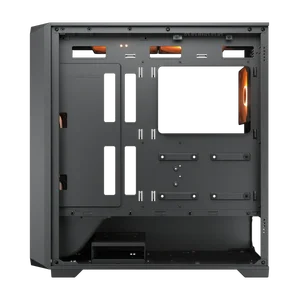 Cougar MX600 Air Pro Mid-Tower ATX Gaming PC Case, 6x ARGB Fans White