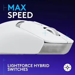 Logitech G309 Lightspeed Wireless Gaming Mouse White