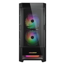 COUGAR Duoface RGB / Mid tower / 2 type front panels)-  Black