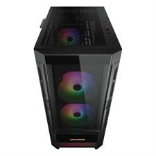 COUGAR Duoface RGB / Mid tower / 2 type front panels)-  Black