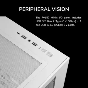 COUGAR FV150 Mini RGB Mini-Tower Case - Black