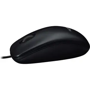 Logitech M100 Optical USB Corded Mouse – White