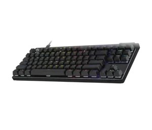 Logitech G PRO X TKL RAPID Wired Gaming Keyboard- Analog Switches - Black 