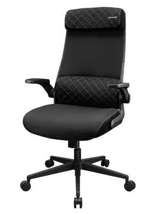 COUGAR STRYDER Ergonomic Gaming Chair  Linen Fabric - Black