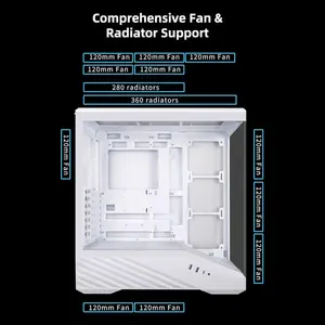 Lian Li Vector V100R ATX Mid-Tower PC Case- Black