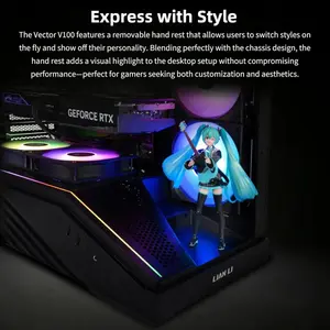 Lian Li Vector V100R ATX Mid-Tower PC Case- Black