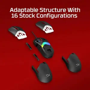 HyperX Pulsefire Saga - Gaming Mouse - Black