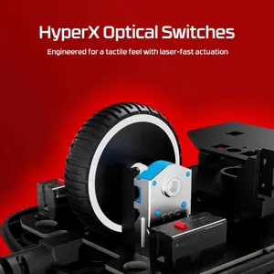 HyperX Pulsefire Saga - Gaming Mouse - Black