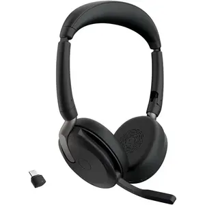 Jabra Evolve2 65 Flex Wireless Stereo Headset - Bluetooth - Black