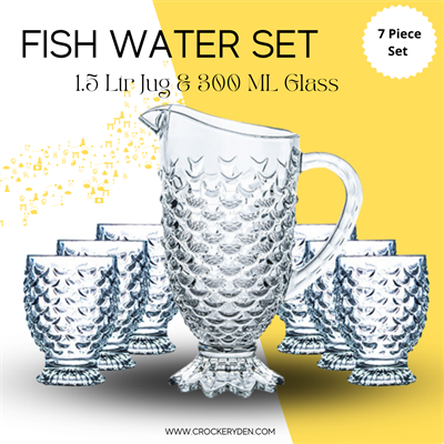 Fish Goblet Water Set