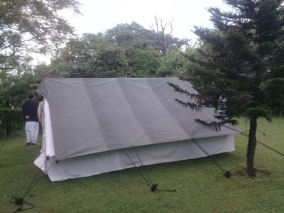 Canvas double layer 100% Waterproof labour Tent