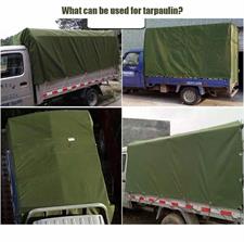 Heavy Duty Canvas Tarpal. 100% waterproof+Heat-resistance,With loops & rings on all sides with every 3 feet distance,All sides double stitched.
