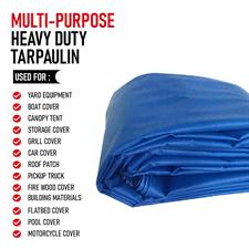 Heavy Duty Plastic Tarpal ,Dark blue,Made in Korea,100% Waterproof+Heatproof,Sun proof.Perfect for house, garden, outdoor, camping and much more