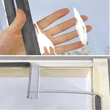 Transparent Thermal Insulated Door Curtain, Door Cover- Keep Warm in Winter Cool in Summer for Air Conditioner, Heater...