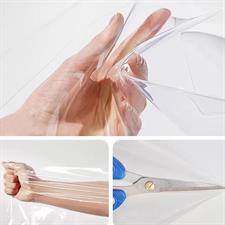 Transparent Thermal Insulated Door Curtain, Door Cover- Keep Warm in Winter Cool in Summer for Air Conditioner, Heater...