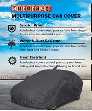 Honda City Car Cover with Triple Stitched Fully Elastic Ultra Surface Body Protection (Grey Look).