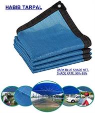 Dark Blue Sun Shade Net, High Quality ,SIZE (13 ft X15 ft),Shading Rate 90%-95%,Used for Garden, Balconies,Playgrounds, Swimming pool.The Dark Blue Shade Net reduces temperatures by up to 8 degrees.