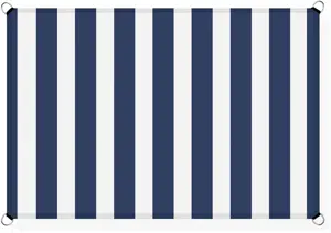 Imported, Blue/White Premium,Highy Quality PVC Tarpal,100% Waterproof, Heat-Resistant, Tear-Resistance, UV-Stabilised, Heavy-Duty, Durable, Used for Sunshade & Other outdoor activities.