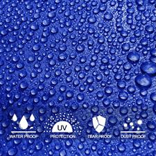 Heavy Duty Plastic Tarpal ,Dark blue,Made in Korea,100% Waterproof+Heatproof,Sun proof.Perfect for house, garden, outdoor, camping and much more