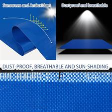 Heavy Duty Plastic Tarpal ,Dark blue,Made in Korea,100% Waterproof+Heatproof,Sun proof.Perfect for house, garden, outdoor, camping and much more