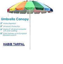 Imported Korean,10 feet diameter Rainbow Umbrella / With Uv Protection. Waterproof,Good quality,Imported Umbrella.