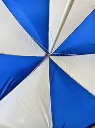 Imported Korean 6 feet diameter blue Umbrella / With Uv Protection. Waterproof,Good quality,Imported Umbrella.