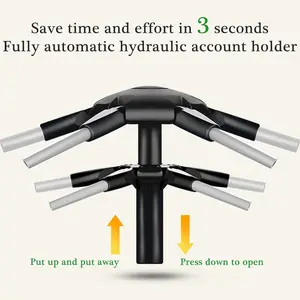 Hydraulic Tent 4-5 persons Outdoor Portable Thickened Camping Automatic -Up Tent Outdoor Picnic and Rainproof Camping Equipment