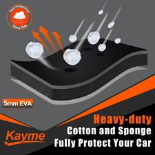 Anti-Hail Heavy-Duty Car cover with thick foam 3 layer 12mm thickness inside,100% waterproof+heat-resistance korean parachute out side layer & soft fabric layer inside to prevent car from scratches.
