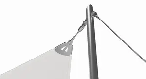 PVC Tensile Structure Square