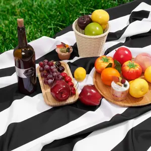 Imported, Black/White Premium,Highy Quality PVC Tarpal,100% Waterproof, Heat-Resistant, Tear-Resistance, UV-Stabilised, Heavy-Duty, Durable, Used for Sunshade & Other outdoor activities.